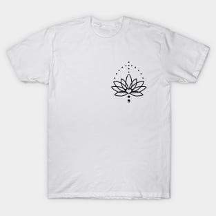 Lotus Semicolon - Mental Health Warrior T-Shirt